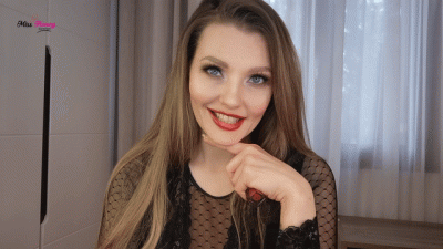 Lipstick Tease And Mouth Worship