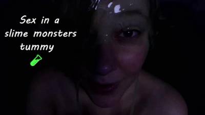 POV Sex In A Slime Creatures Tummy