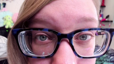 Intense Eye Contact With Glasses