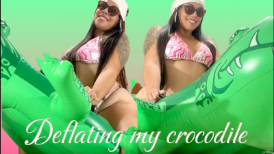 Deflating My Crocodile