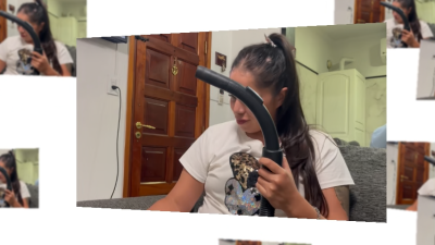 Vacuuming My Face
