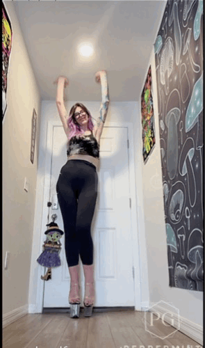 7'3 Giantess In Heels Towers Over Everything At Home! Height Comparisons + Chores POV