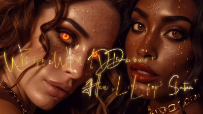 Edge While I Devour Her Lips For Satan