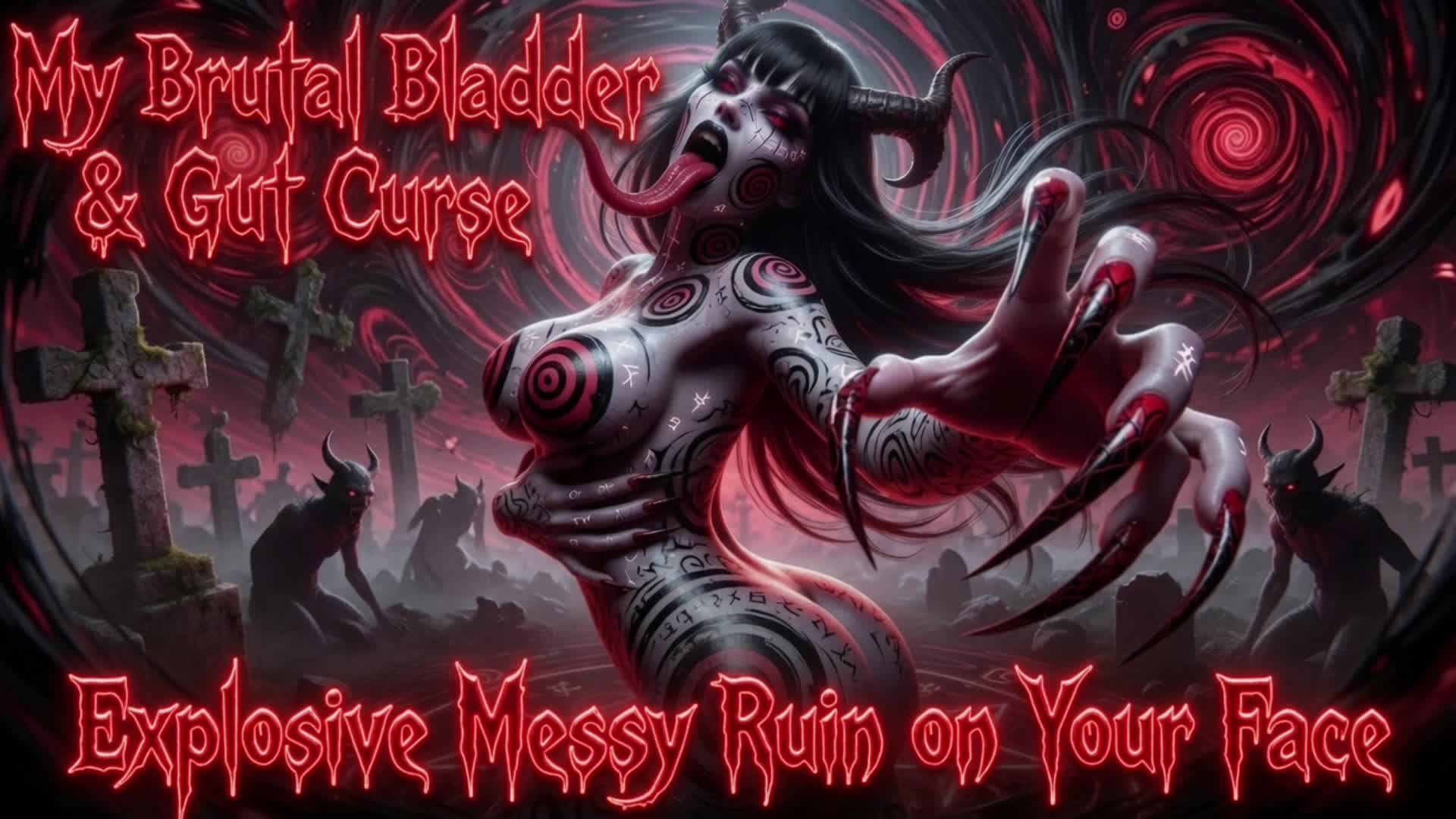 My Brutal Bladder & Gut Curse - Explosive Messy Ruin On Your Face