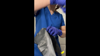 POV Dental Exam Blue Gloves And Scrubs 1080p