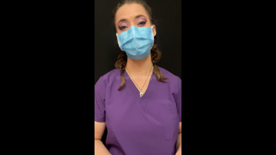 Dental Exam And Fillings With No Numbing In Purple Scrubs 4k