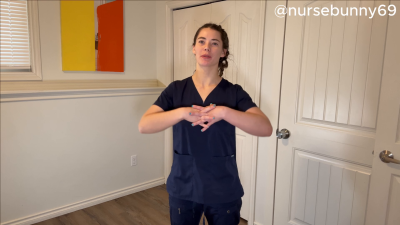 Trying On Three Outfits With Medical Masks And Gloves 1080p