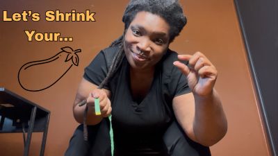 Black Giantess Nurse Wants To Shrink Your Cock & Turn It Into A Clitty