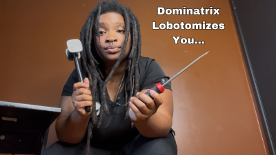Black Femdom Nurse Consults You For A Lobotomy | Giantess ASMR POV Dominatrix Roleplay