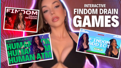 Findom Drain Games | 3-In-1 | Interactive