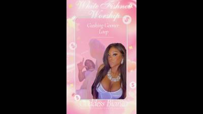 White Fishnet Worship: 60-Second Goddess Addiction