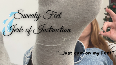 Jerk Off To My Sweaty Feet Under My Instruction As I Humilate You For The Loser That You Are