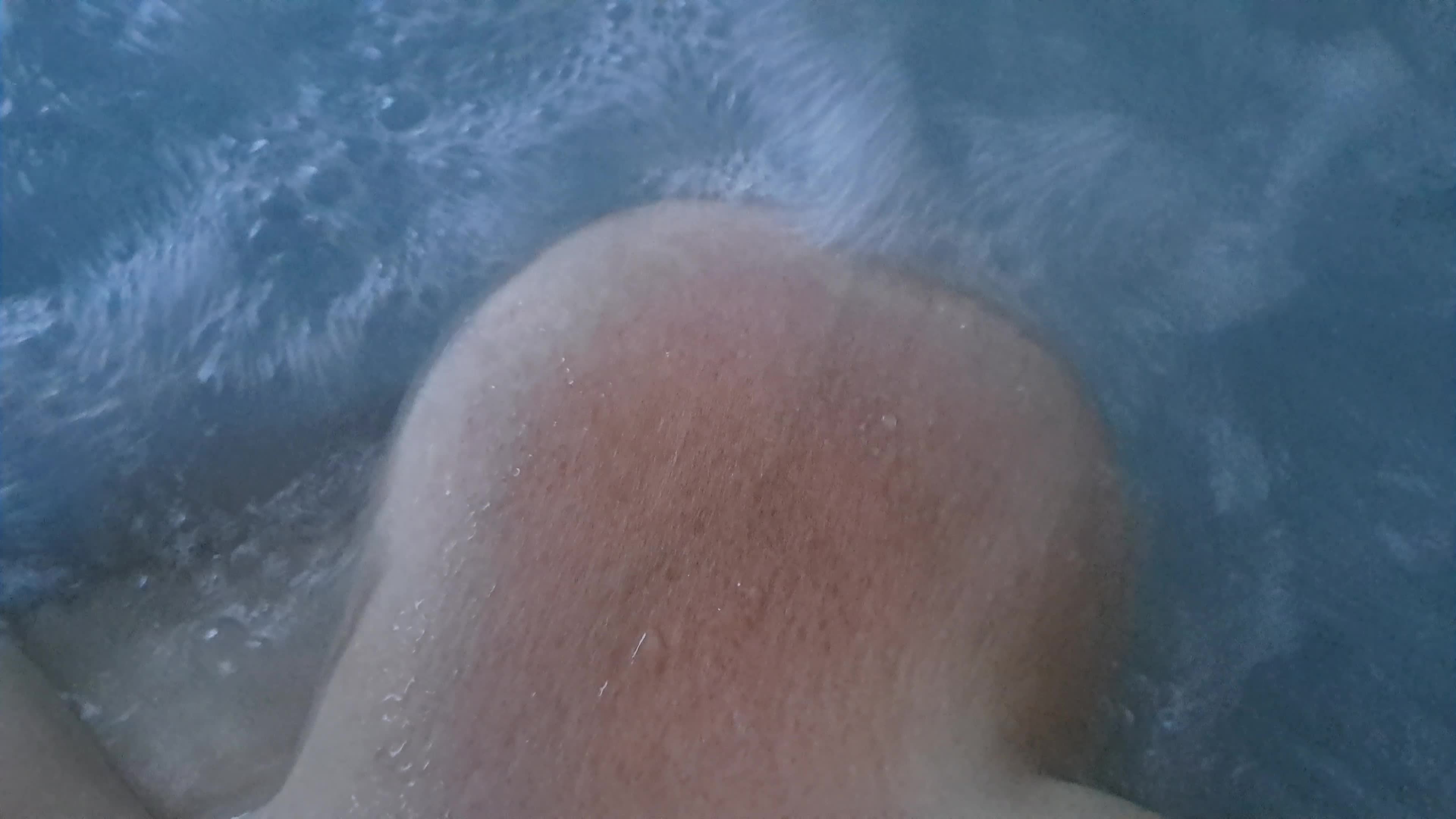 My Boobs Flopping About In The Hot Tub