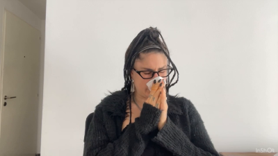 Unstoppable Yawns Between Tears & Snot