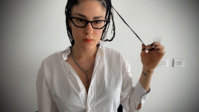 Bratty Coworker Dress-Coded: You Cum Your Pants Twice