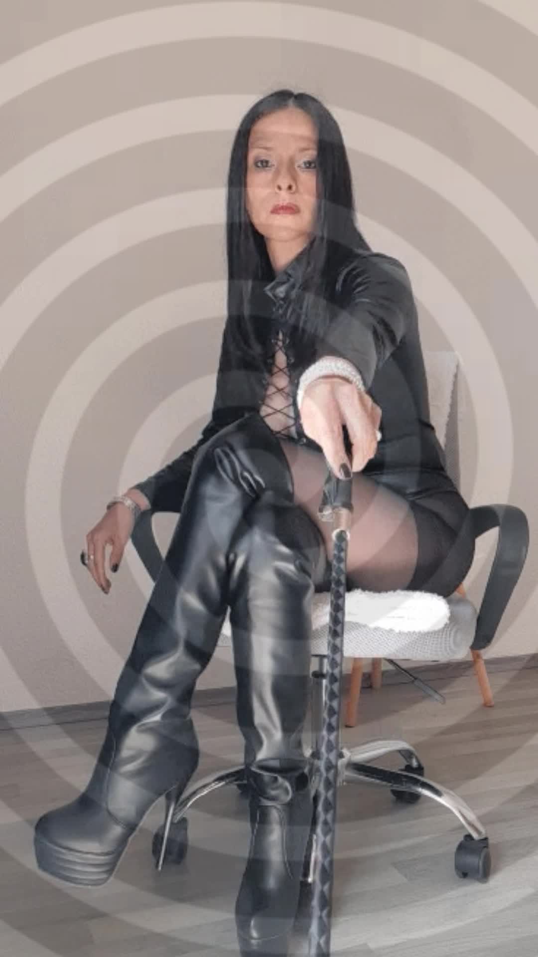 Put You On Your Knees. Boot Fetish Clip. Kneel. Watch. Obey