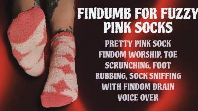 Findumb For Fuzzy Pink Socks
