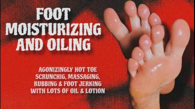 Foot Moisturizing And Oiling