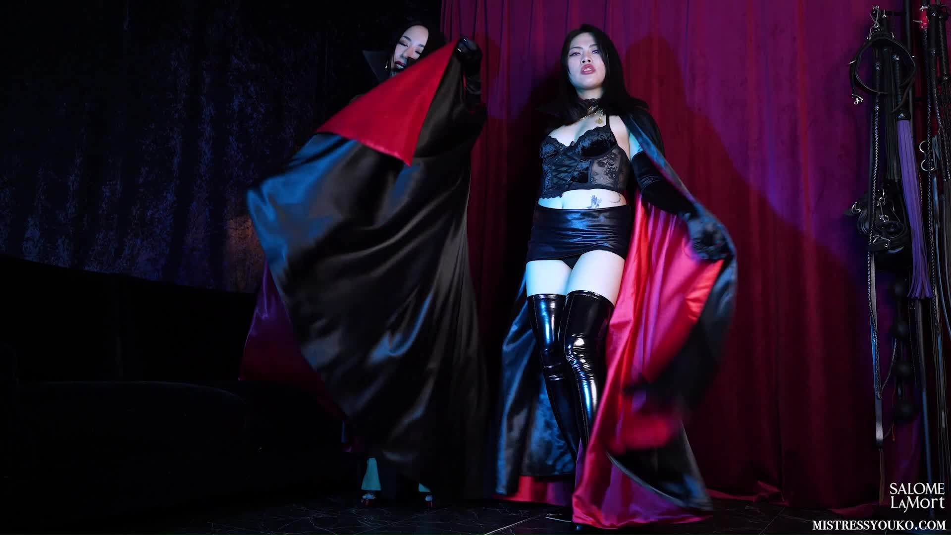 Under Our Cape, You Lose Control W/ Mistress Youko