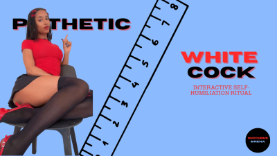 Pathetic White Cock: Interactive Self-Humiliation Ritual (Audio Only)
