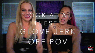 Perfect Glove Jerk Off. With Roxie Rae