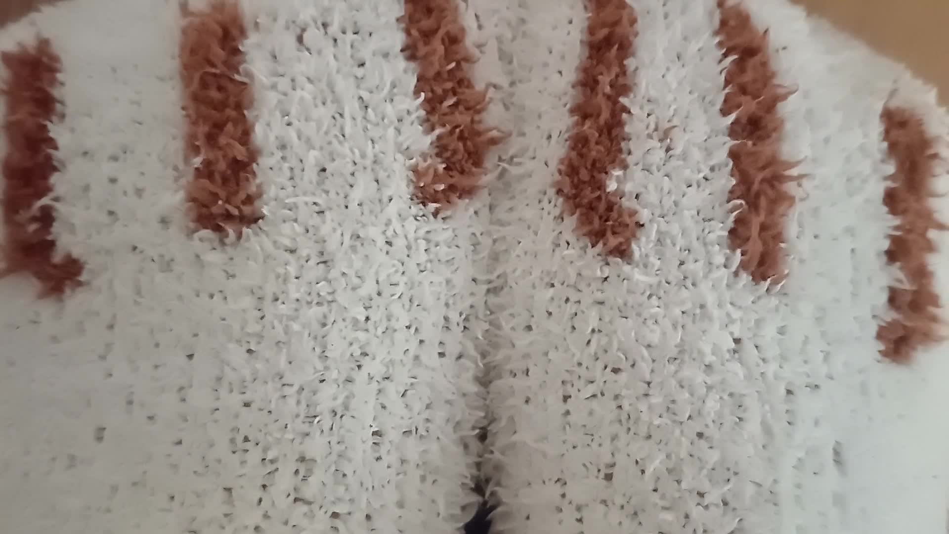 My Bare Feet In These Worn-Out Cat Socks