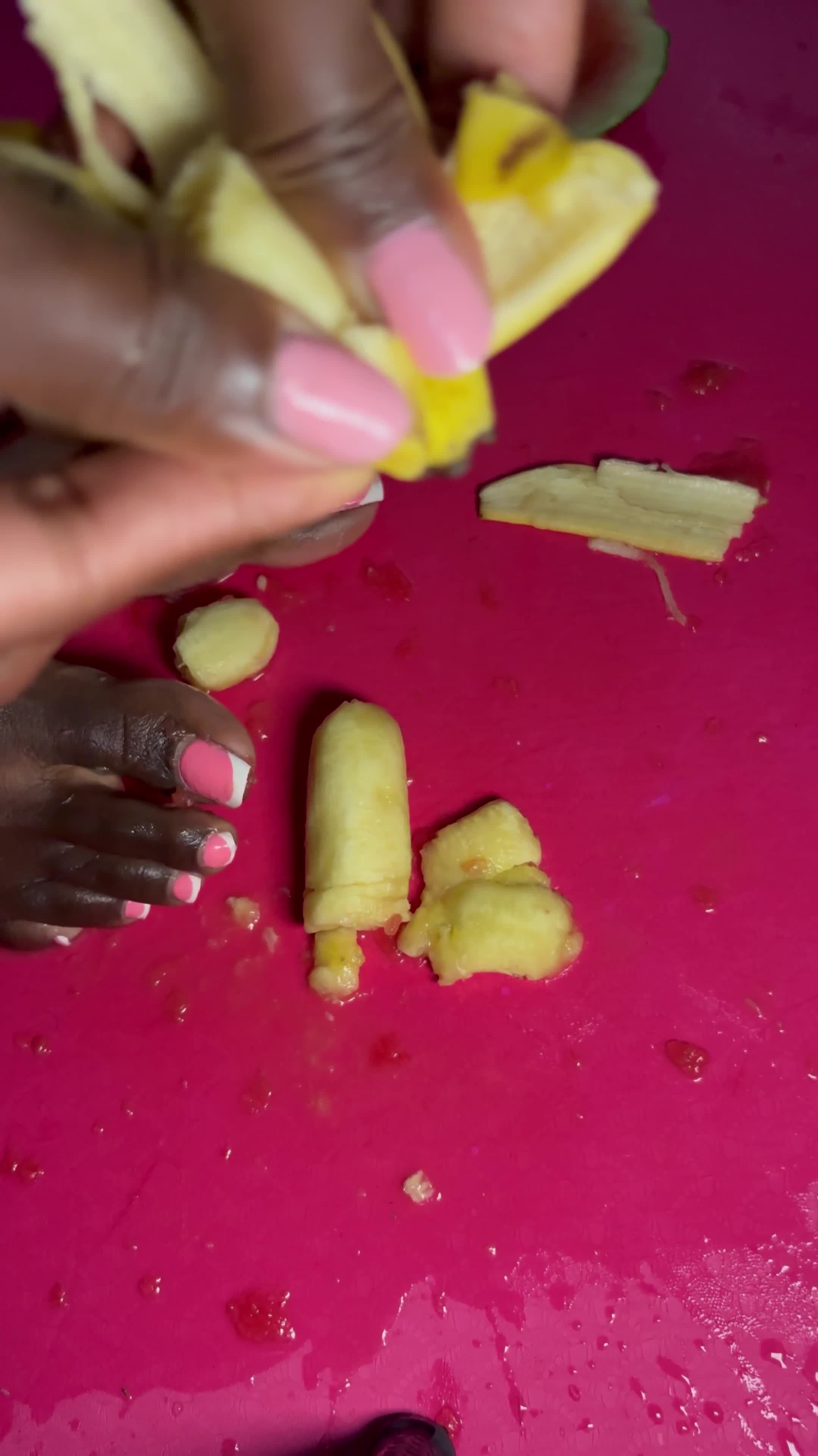 Mini Bananas ASMR Foot Smashing