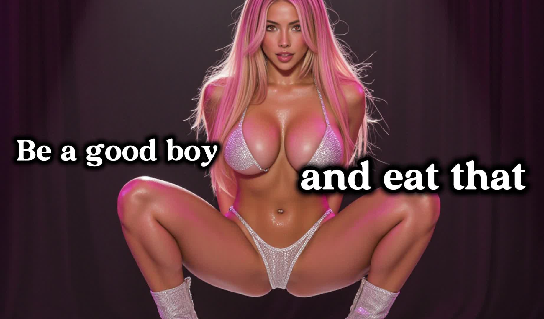 Be A Good Boy And Consume Your Cum