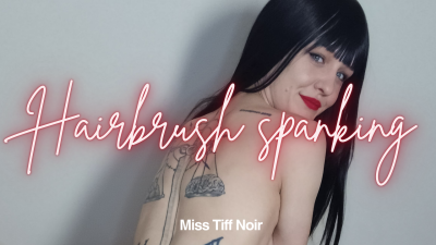 Hairbrush Spanking- Countdown
