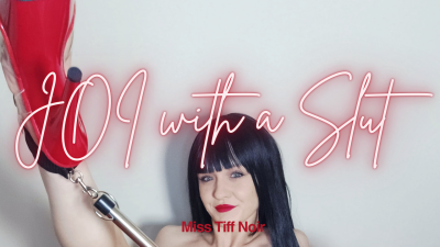 Legs Spread JOI With A Real Slut