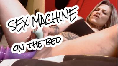 Sex Machine On The Bed