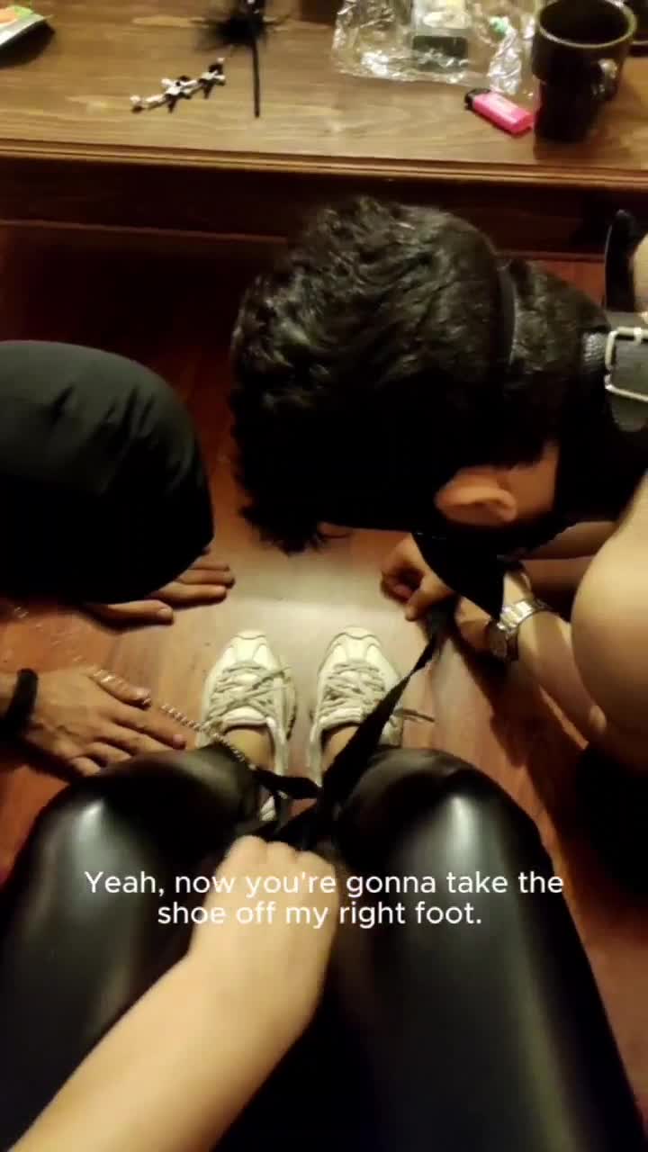 Two Slave Feetworship Session