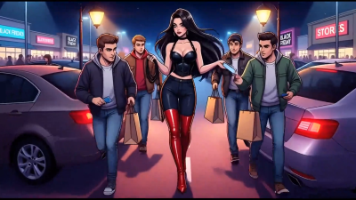Female Domination Confessions #81B: Black Friday Leash And Loot (Animated)