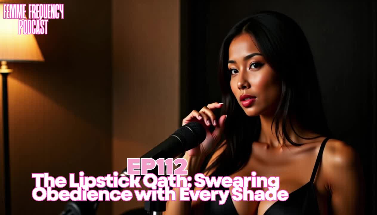 The Lipstick Oath: Swearing Obedience With Every Shade