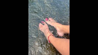 Soles In The River Water