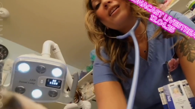 1.5 Hour Live Was Fun! Thank You Everyone Who Could Make It! Role Play Nurse In My Scrubs & Did A Full Exam And Collected A Sperm Sample, Naked Cpr Resus, Played With My Pussy & Much More!