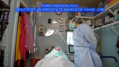 19 Min Third Person POV Watch Me Perform A Filling Procedure On My Patent (Typodaont) And Them Give My Patient A Hand Job And Prostate Massage