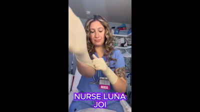 5 Min Nurse Luna JOI POV You Come In For A Medical Exam And Ask For Assistance So You Let Me Guide You With Jerk Off Instructions To Get The Perfect Sperm Sample!