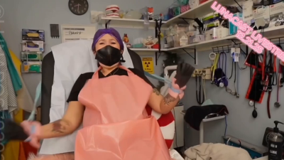 2 Hour Stream Role Play Nurse In Full Ppe, Gave A POV Hand Job Sperm Sample, Tried On Two New Latex Gloves!