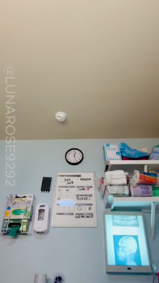 10 Min POV You Are Super Nervous For Your Dental Cleaning, By Hygienist Luna Reassures You That You Are In Great Hands And She Makes You Feel At Ease, While Cleaning Your Teeth, I Preform A Oral Examination And You Start To Suck On My Gloved Fingers