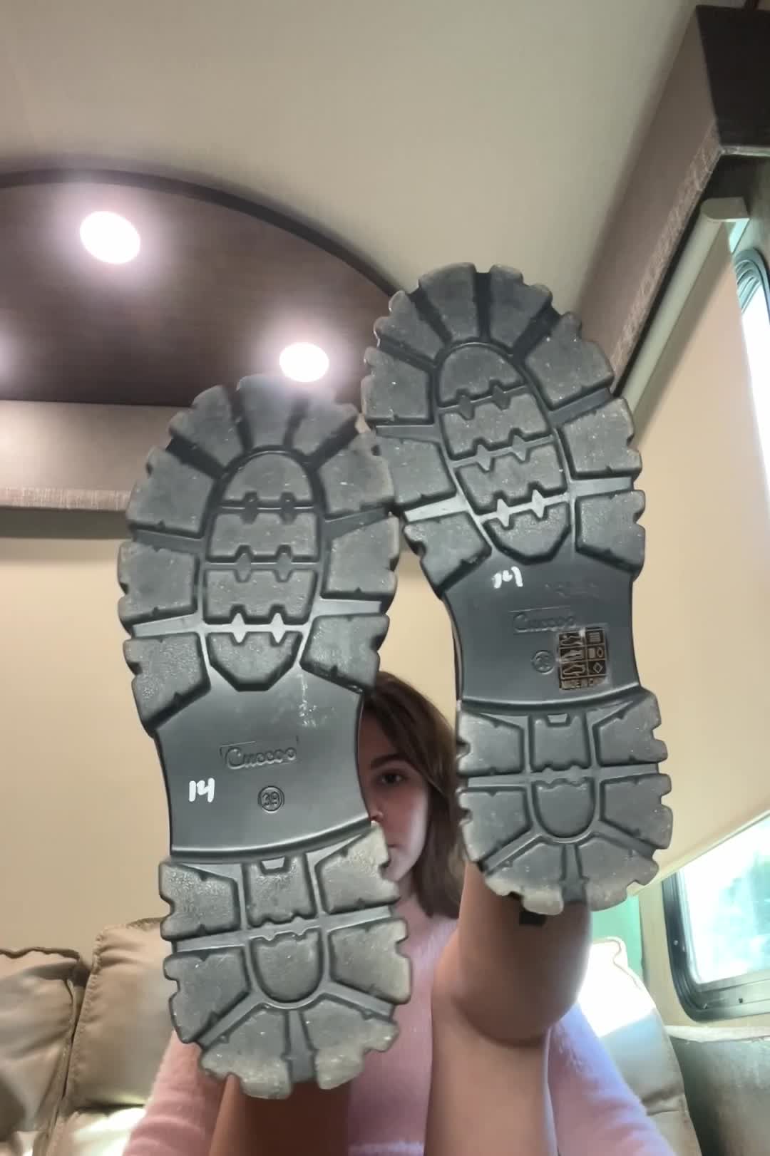 Taking Off My Black Boots & Socks, As You Wish You Could Be Right In Front Of Me Worshipping Every Last Second