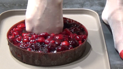 10. She Did Something To The Cake And Then Trampled On It With Her Feet