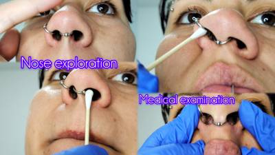 Nose Exploration- Medical Examination- Nose Fetish