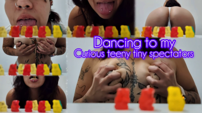 Dancing Sexy For My Curious Teeny Tiny Spectators- Giant Fetish