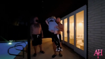 Housewife Fucked By Husband's Pool Cleaners