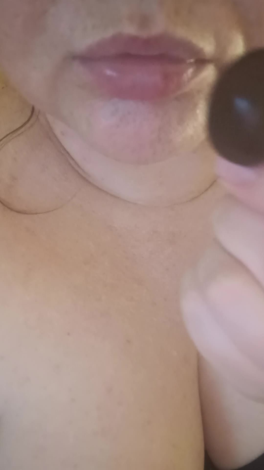 Food Porno Cherry In My Pussy