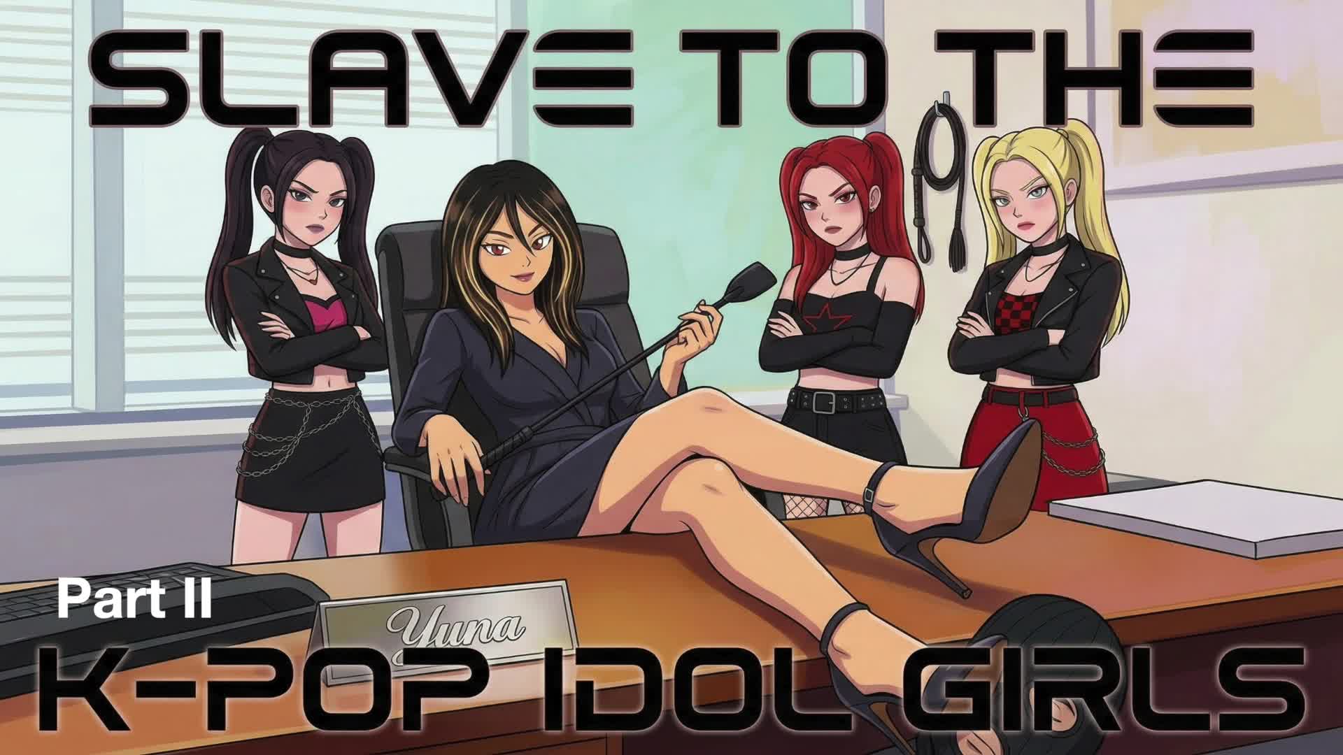 Slave To The K-Pop Idol Girls, Part 2: Ballbusted By The K-Pop Idol Girls
