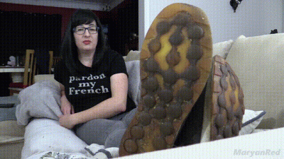 French Socks Humiliation En Chaussettes Roses