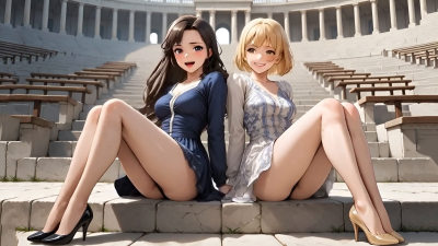 Wind-Kissed Captives: Tied In The Ancient Arena