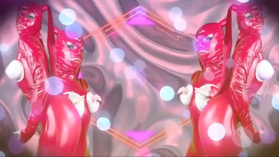 Goon For My Red Shiny PVC Covered Body- Gooner, Gooning, Gimp, ASMR, Mask